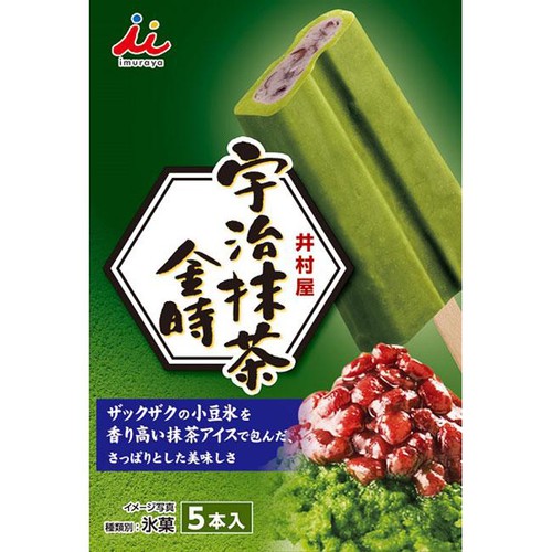 井村屋 宇治抹茶金時 60ml x 5本入