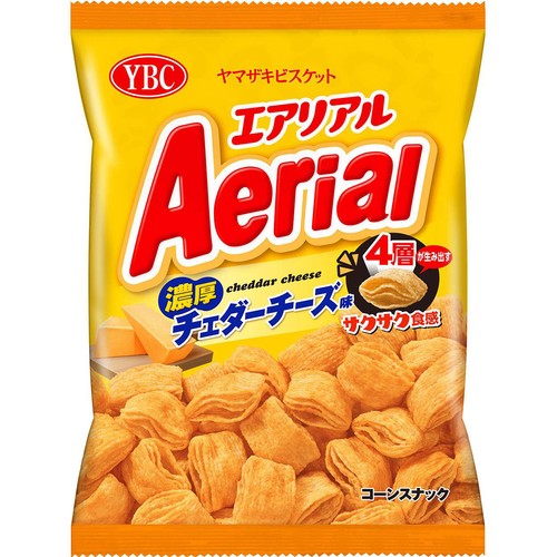 ヤマザキビスケット エアリアル 濃厚チェダーチーズ味 65g
