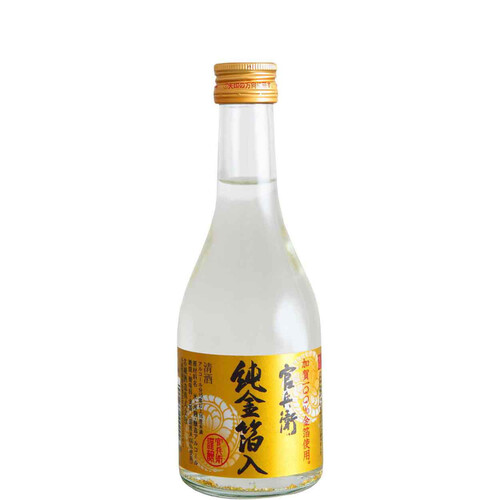 名城 官兵衛 純金箔入 300ml Green Beans | グリーンビーンズ by AEON