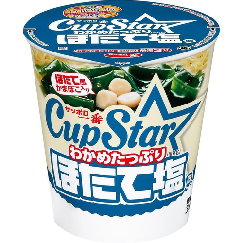 サンヨー食品 サッポロ一番カップスター ほたて塩味 60g Green