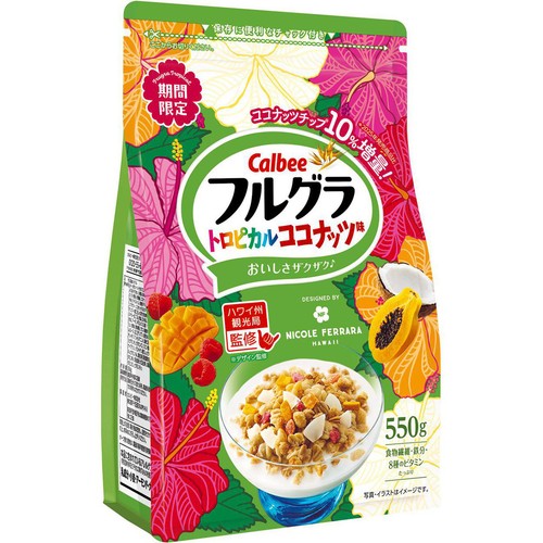 カルビー フルグラトロピカルココナッツ味 550g