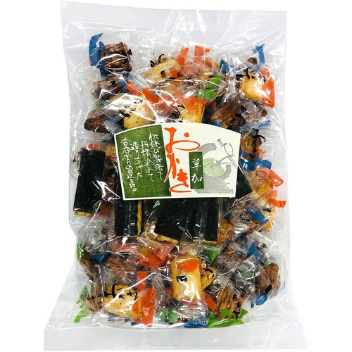 富士屋 草加おかき 味よせ 395g(個包装込み) Green Beans | グリーン