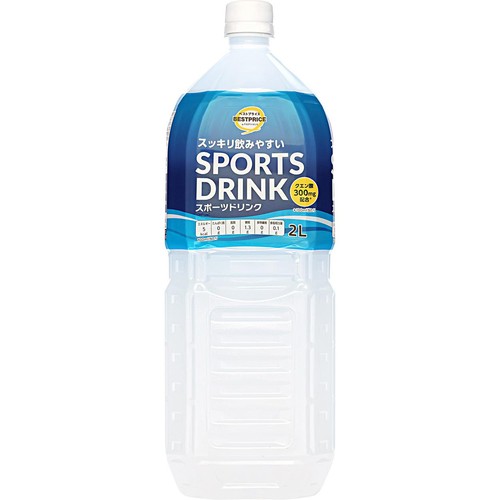 スポーツドリンク 2000ml トップバリュベストプライス
