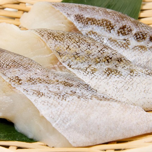 【冷蔵】ロシア産 スケソウダラ 70g x 3切