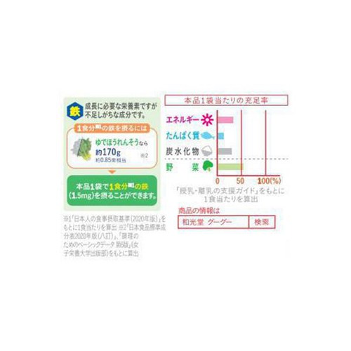 和光堂 BIGサイズのグーグーキッチン お子さまホイコーロー 100g
