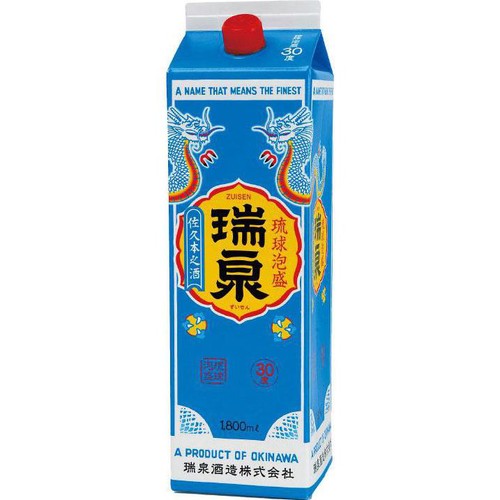 【沖縄県】 瑞泉酒造 30度 泡盛 瑞泉パック  1800ml