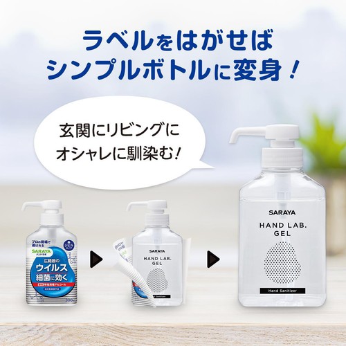 サラヤ ハンドラボ手指消毒ジェル 300mL