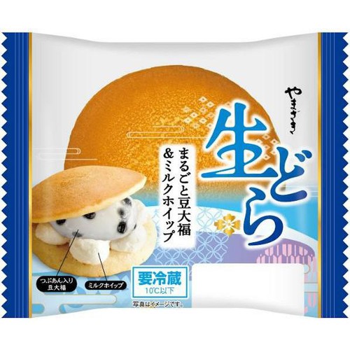 ヤマザキ 生どら豆大福&ミルクホイップ 1個