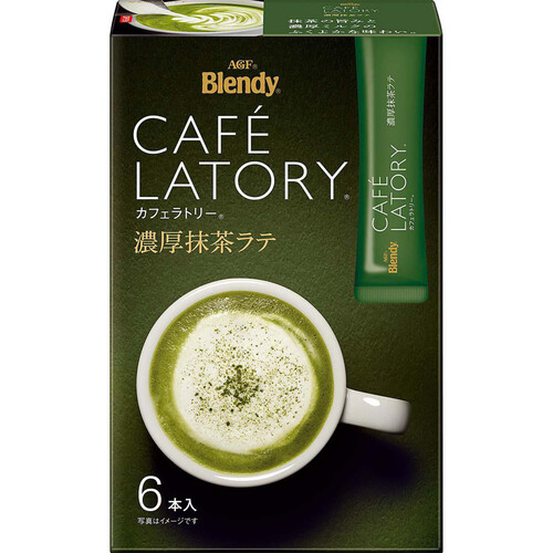 AGF ブレンディ カフェラトリースティック 濃厚抹茶ラテ 6本入