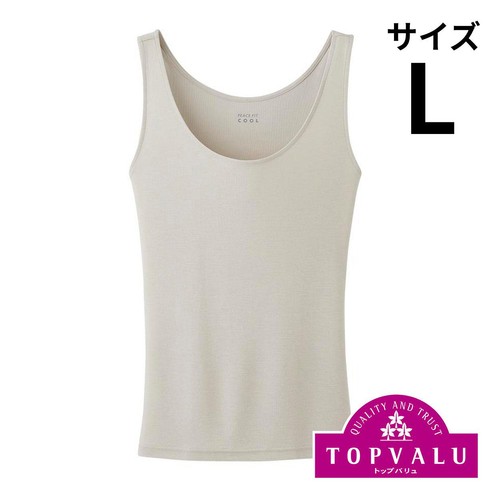ビューティービースト タンクトップ PEACE FIT(ピースフィット) COOL タンクトップ 婦人 ベージュL トップ