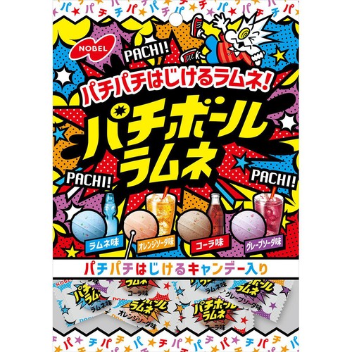 ノーベル パチボールラムネドリンクアソート 60g Green Beans