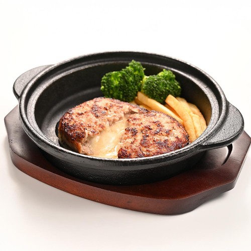 【冷凍】 北海道ファイヤーバーグチーズインハンバーグ 180g