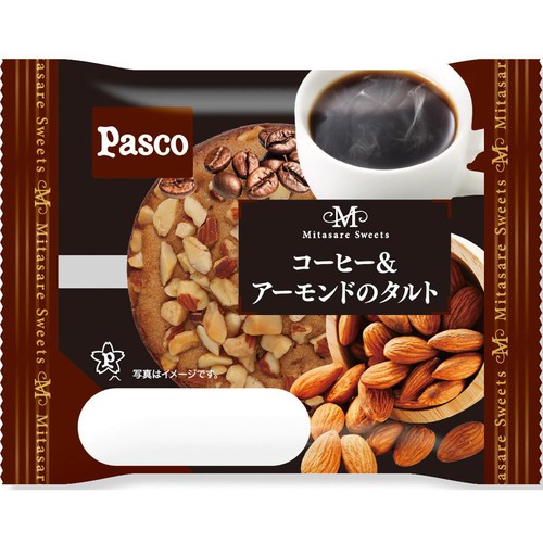 パスコ コーヒー&アーモンドのタルト 1個入