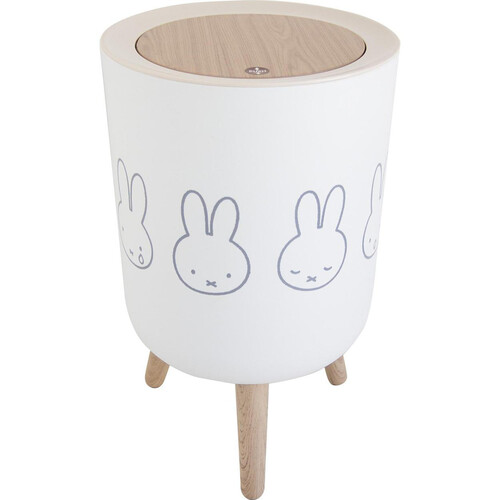 オカトー miffy 小物入れ兼ダストボックス 約7L Green Beans