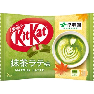 ネスレ キットカット 伊藤園 抹茶ラテ味 9枚 Green Beans | グリーン