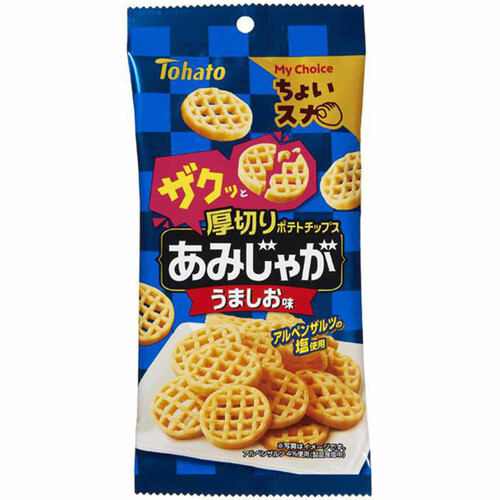 東ハト ちょいスナあみじゃが うましお味 40g