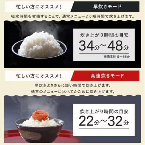 【お取り寄せ商品】 アイリスオーヤマ 圧力IHジャー炊飯器 5.5合 米屋の旨み 50銘柄炊き 極厚火釜 ホワイト RCPDA50W