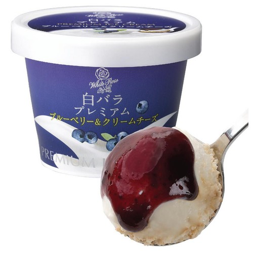 大山乳業 白バラプレミアム ブルーベリー&クリームチーズ 95ml