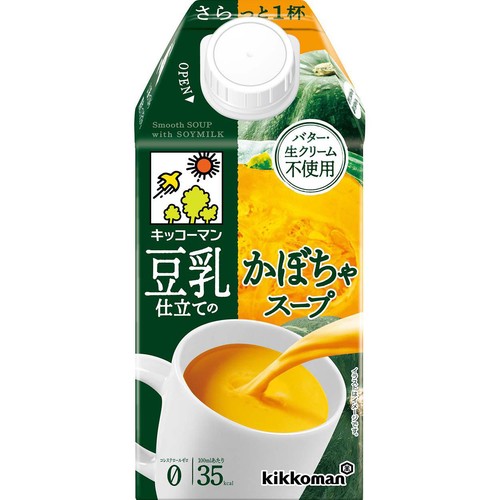 キッコーマン 豆乳仕立てのかぼちゃスープ 500ml
