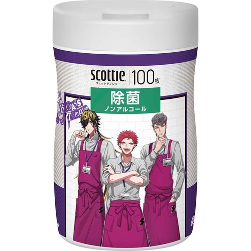 ヒプノシスマイク スコッティ除菌ノンアルコールウェットボトル （Ｂａｄ　Ａｓｓ　Ｔｅｍｐｌｅ）