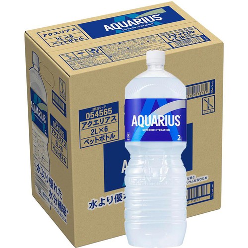 コカ・コーラ アクエリアス 1ケース 2000ml x 6本 Green Beans