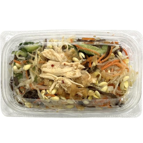 パック総菜 フジッコ 蒸し鶏と中華くらげの和え物 1パック(140g)
