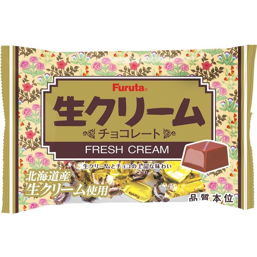 フルタ製菓 生クリームチョコレート 114g(個装紙込み)