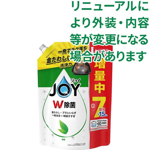 P&G 除菌ジョイコンパクト 緑茶の香り つめかえ用 超特大 増量 945mL