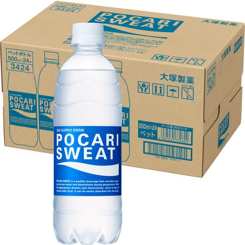 大塚製薬 ポカリスエット 1ケース 500ml x 24本 Green Beans