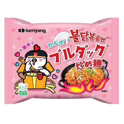 三養ジャパン カルボ ブルダック炒め麺 袋 5食入