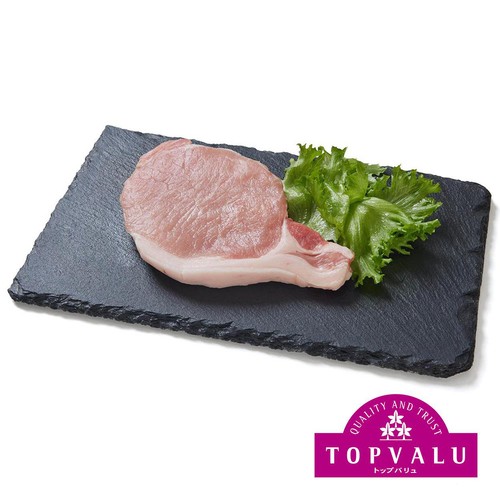 うまみ和豚 国産豚肉ロースとんかつ・ソテー用 1枚 120g-180g 【冷蔵】トップバリュ