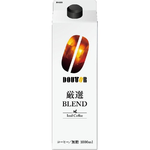 ドトールコーヒー アイスコーヒー無糖 1000ml