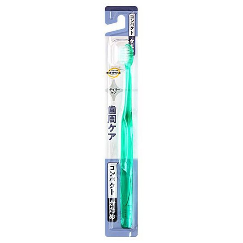 超極細毛歯周薄型ヘッド歯ブラシコンパクトかため片テーパー 1本 トップバリュベストプライス