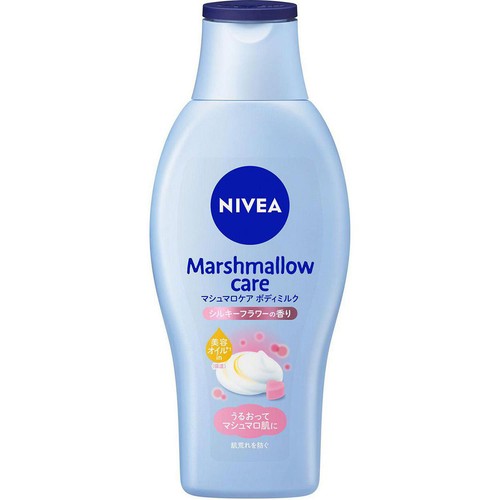 花王 ニベア マシュマロケアボディミルク シルキーフラワーの香り 200ml