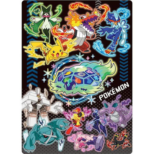 PSA8 ポケモンセンター shitajiki 下敷き 2種　セット ポケモン 下敷き B5 Green Beans | グリーンビーンズ by AEON