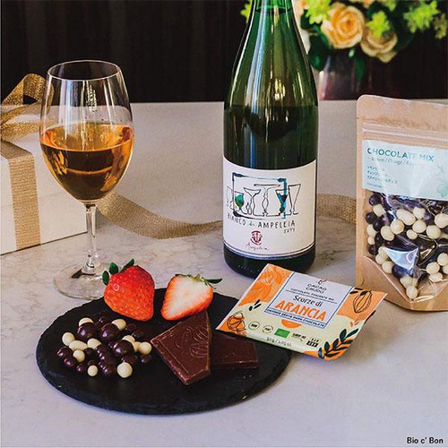 カカオクルード オーガニックダークローチョコレート オレンジピール 30g