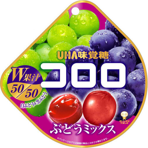 UHA味覚糖 コロロ ぶどうミックス 40g