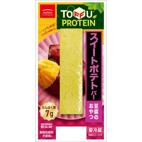 アサヒコ 豆腐のおやつ スイートポテトバー 1本