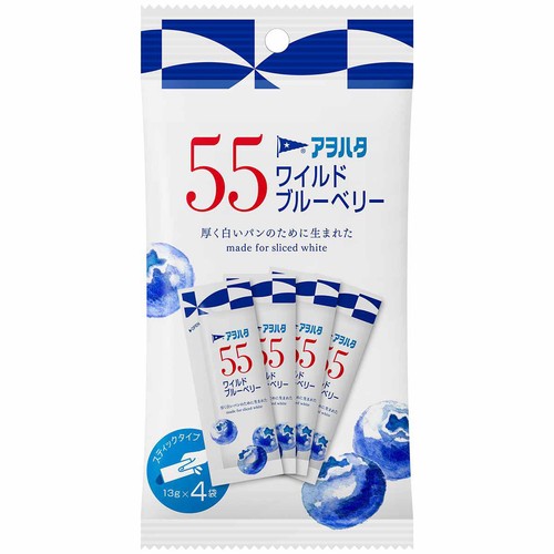 アヲハタ 55 ワイルドブルーベリー 52g