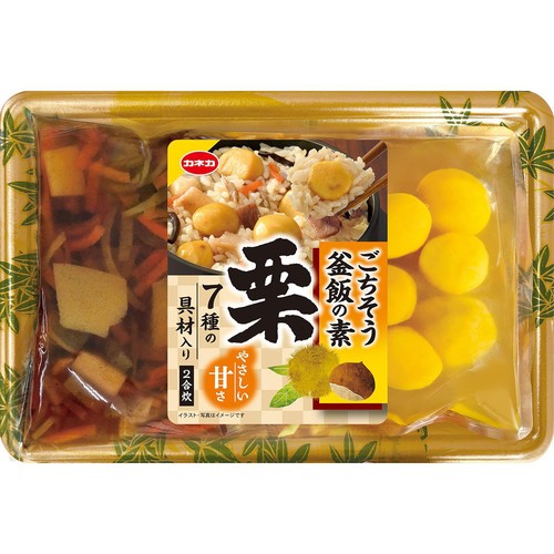 カネカ食品 ごちそう釜飯の素 栗 359g