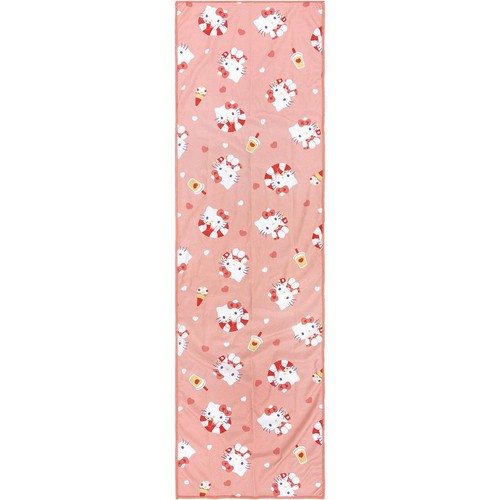 サンリオキャラクターズ ひんやりタオル ハローキティ 約30 x 100cm