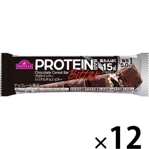 プロテインバー シリアルチョコビター 12本パック 34g x 12本 トップ