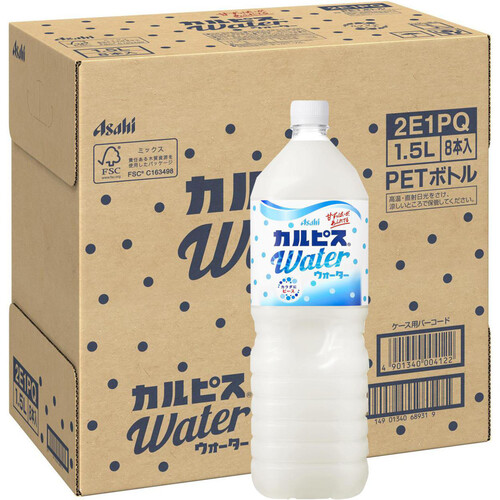 アサヒ飲料 カルピスウォーター 1ケース 1500ml x 8本