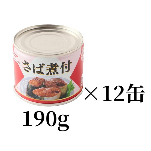 Umios さば煮付 EO6 1ケース 190g x 12缶