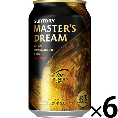 【5%】 サントリー ザ・プレミアム・モルツ マスターズドリーム 350ml x 6本