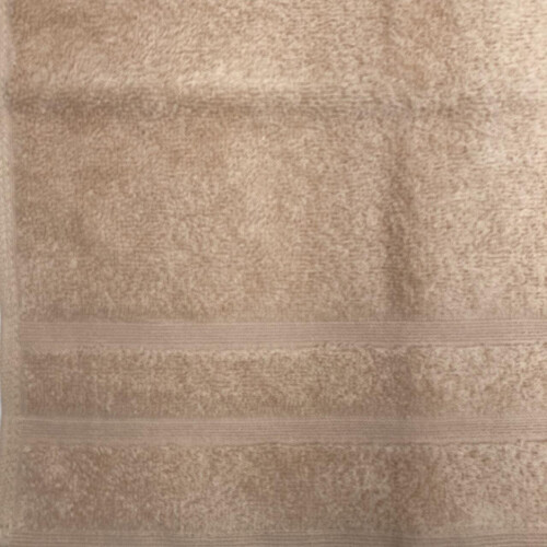 林 エーゲ海産コットン ベイカラー 大判バスタオル ベージュ 約70 x