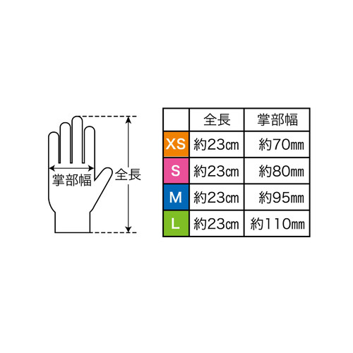 メディコム ニトリルグローブ L 100枚