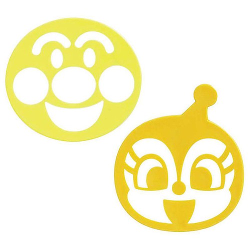 BANDAI アンパンマン ふりかけプレート 2個