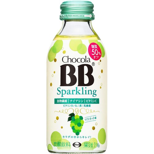 エーザイ チョコラBB スパークリング マスカット味 140ml x 6本