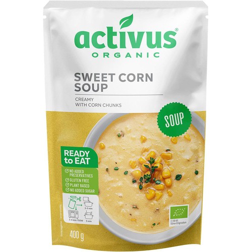 むそう オーガニックコーンスープ 400g